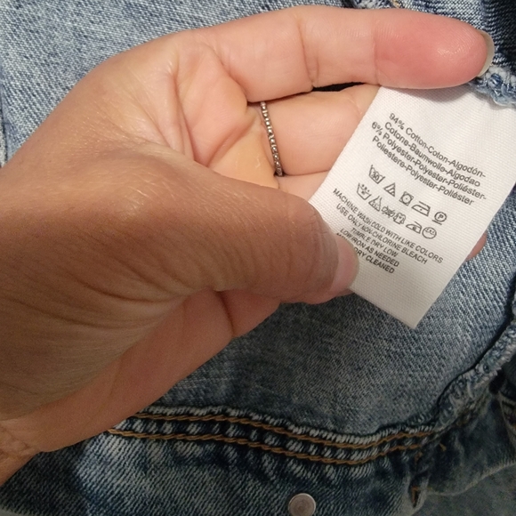 Free people oLight Blue Denim Jacket - Picture 5 of 5